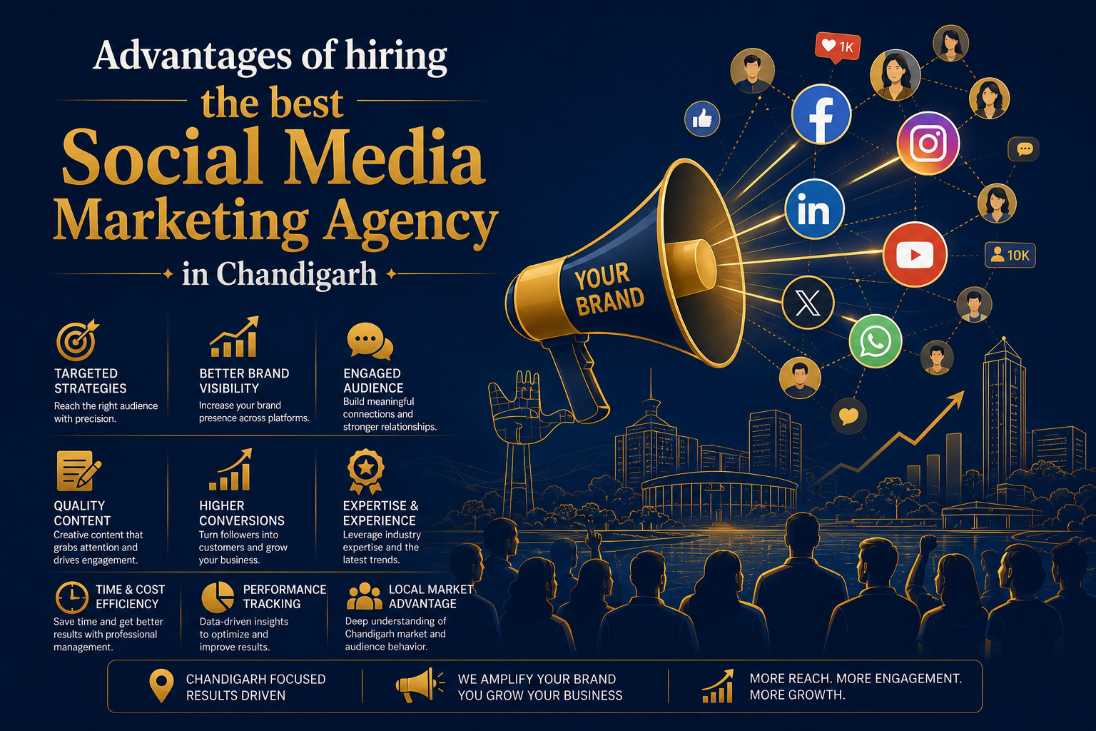 Advantages of hiring the best Social Media Marketing Agency in Chandigarh