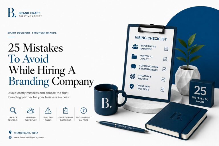 25 Mistakes To Avoid While Hiring A Branding Company In Chandigarh