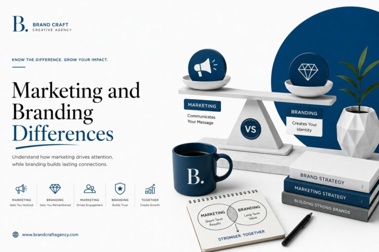 What are the Differences Between Marketing and Branding?