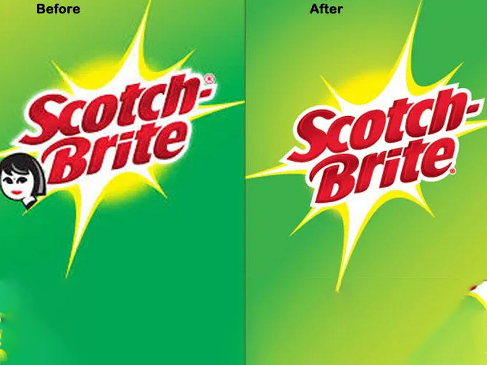 Scotch Brite Accepts Request of a Netizen to Change its Logo