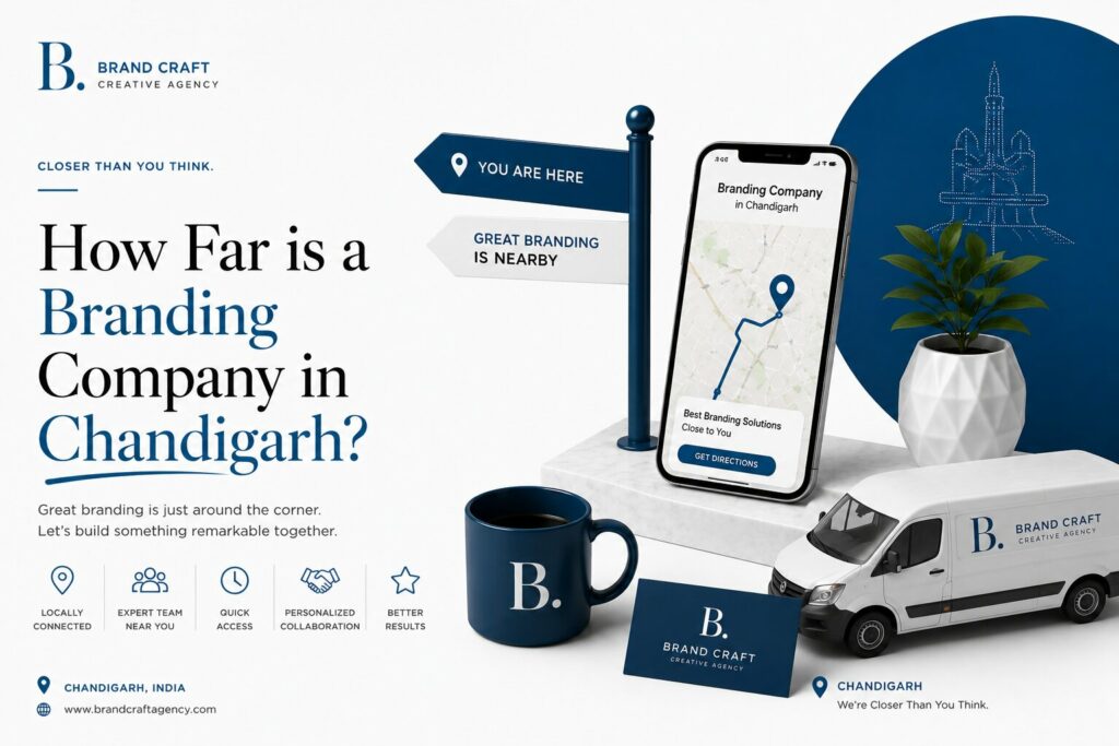 How Far is a Branding Company in Chandigarh?