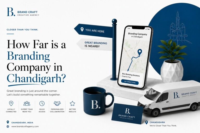 How Far is a Branding Company in Chandigarh?
