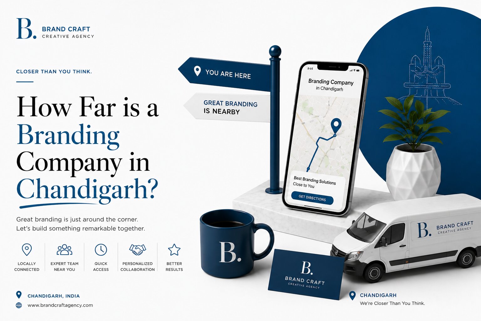 How Far is a Branding Company in Chandigarh