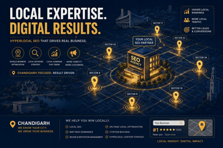 Why hire a local SEO agency in Chandigarh?