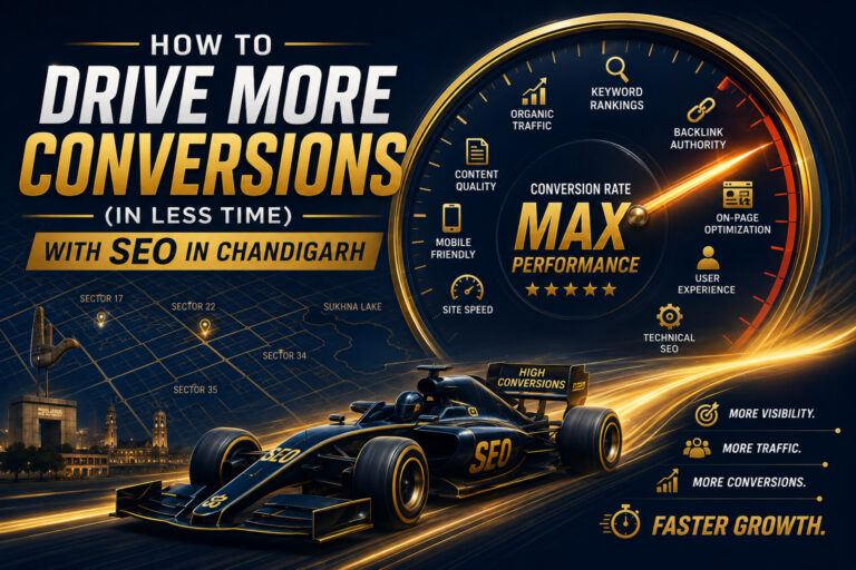 How to Drive More Conversions (In Less Time) with SEO in Chandigarh