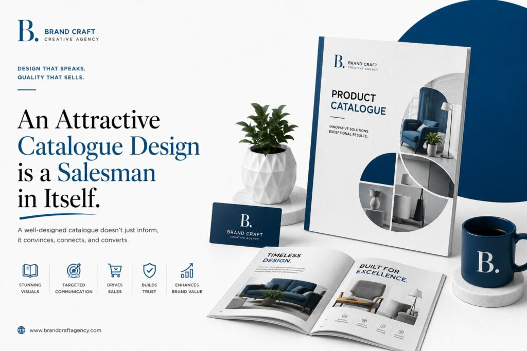 An Attractive Catalogue Design is a Salesman in Itself