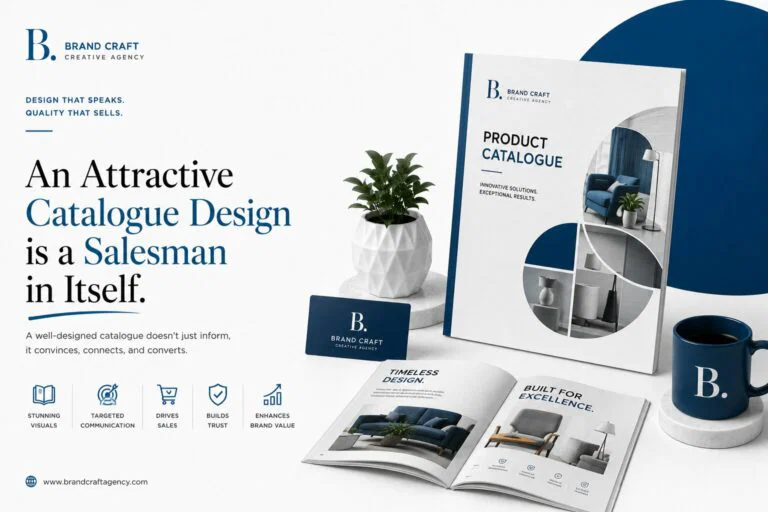 An Attractive Catalogue Design is a Salesman in Itself