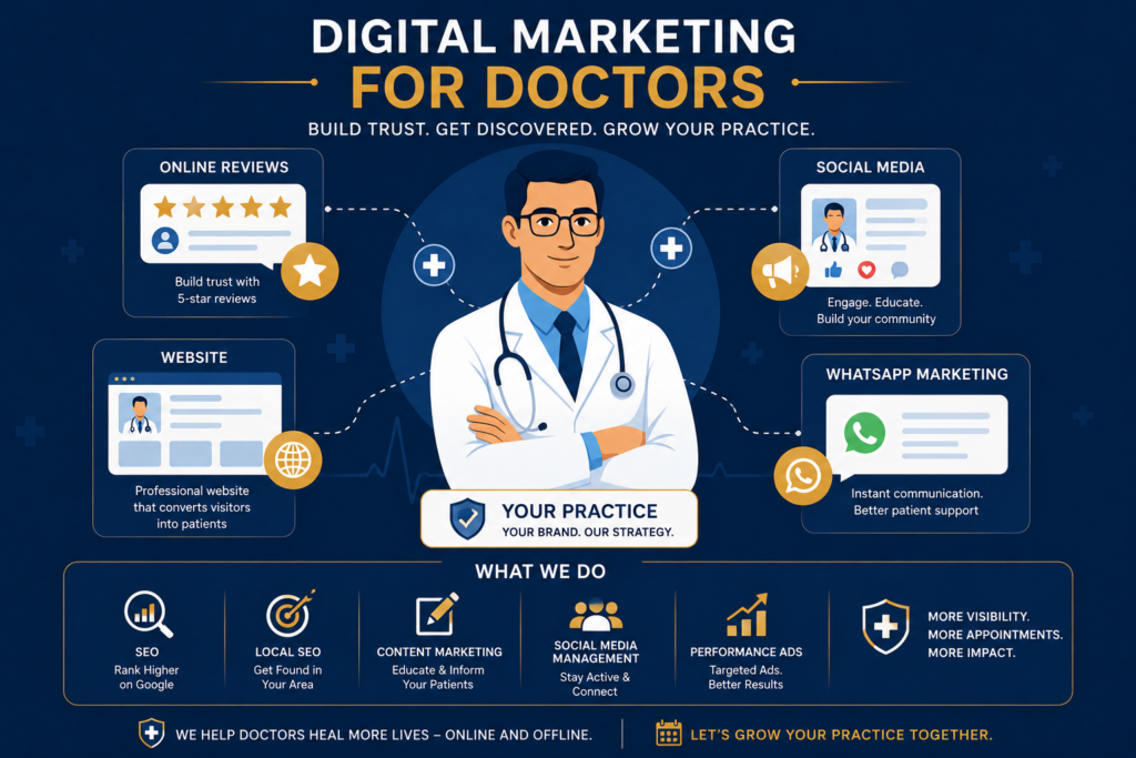 13 Digital Marketing Strategy for Doctors
