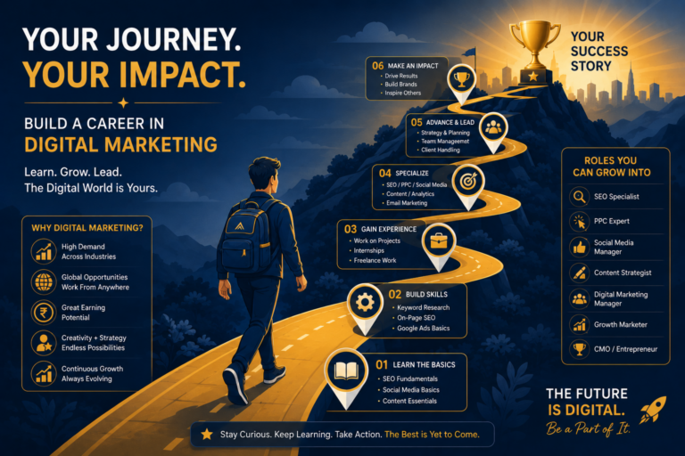 Why to choose digital marketing as a career in 2026?