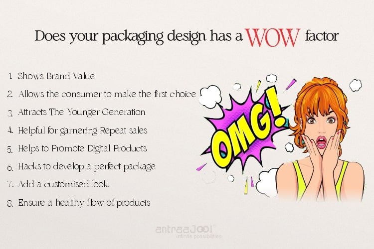 Does your packaging design has a factor