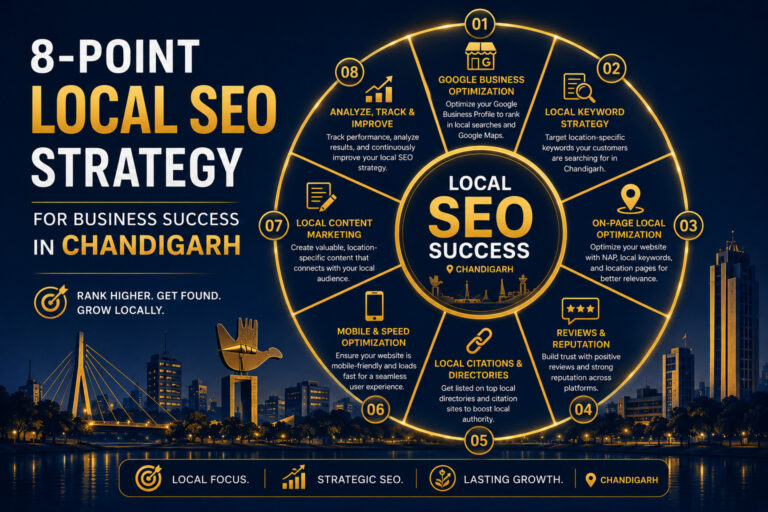 8 Strategies Every SEO Agency in Chandigarh Should Follow