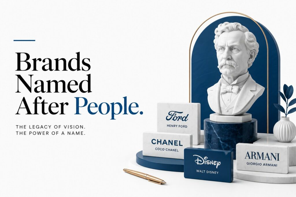 Brands Named After People : The Stories Behind It