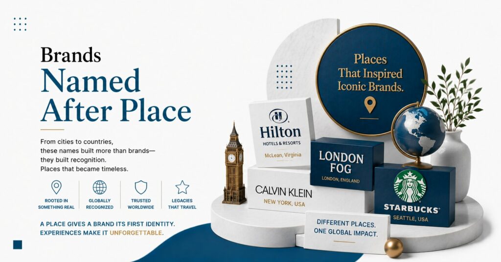 Mapping The Success of Brands Named After Place