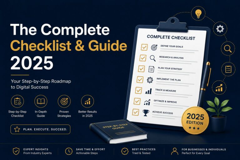 User Intent: Complete Checklist & Guide 2025