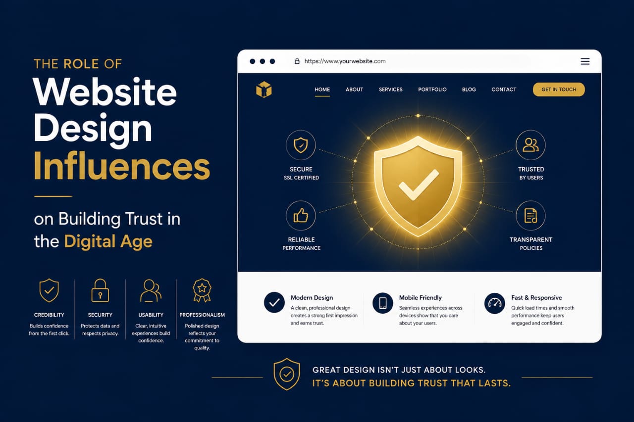 The Role of Website Design Influences on Building Trust in the Digital Age