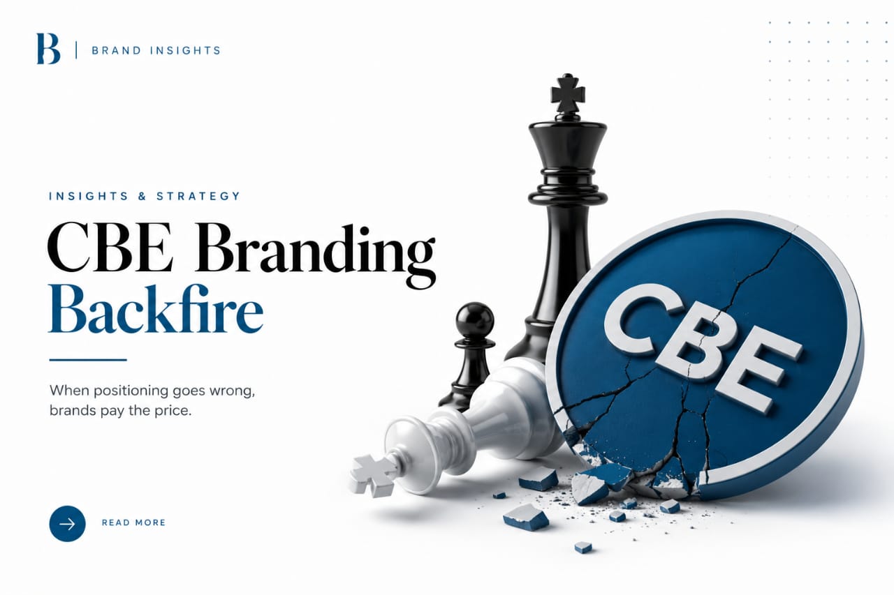 CBE Branding Backfire
