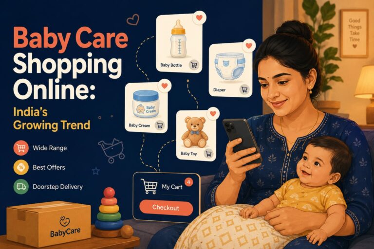 Baby Care Shopping Online: India’s Growing Trend