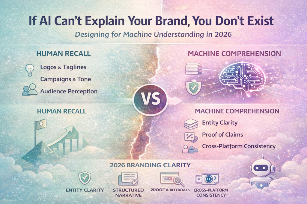 If AI Can’t Explain Your Brand, You Don’t Exist: Designing for Machine Understanding in 2026