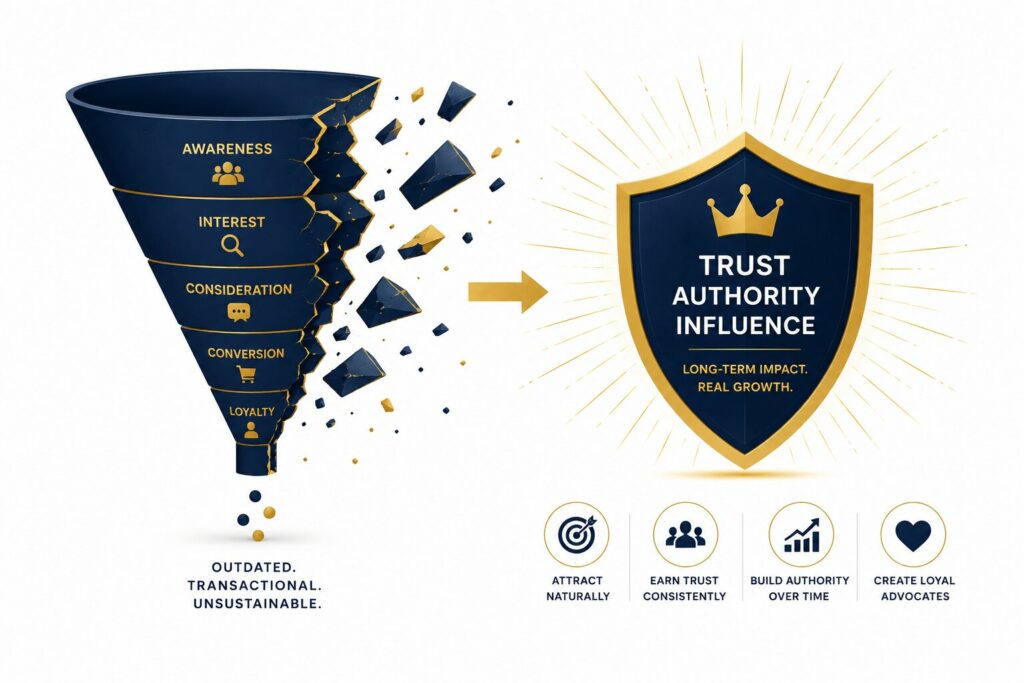 Authority Is the New Funnel: Why Trust Will Replace Performance Marketing in 2026