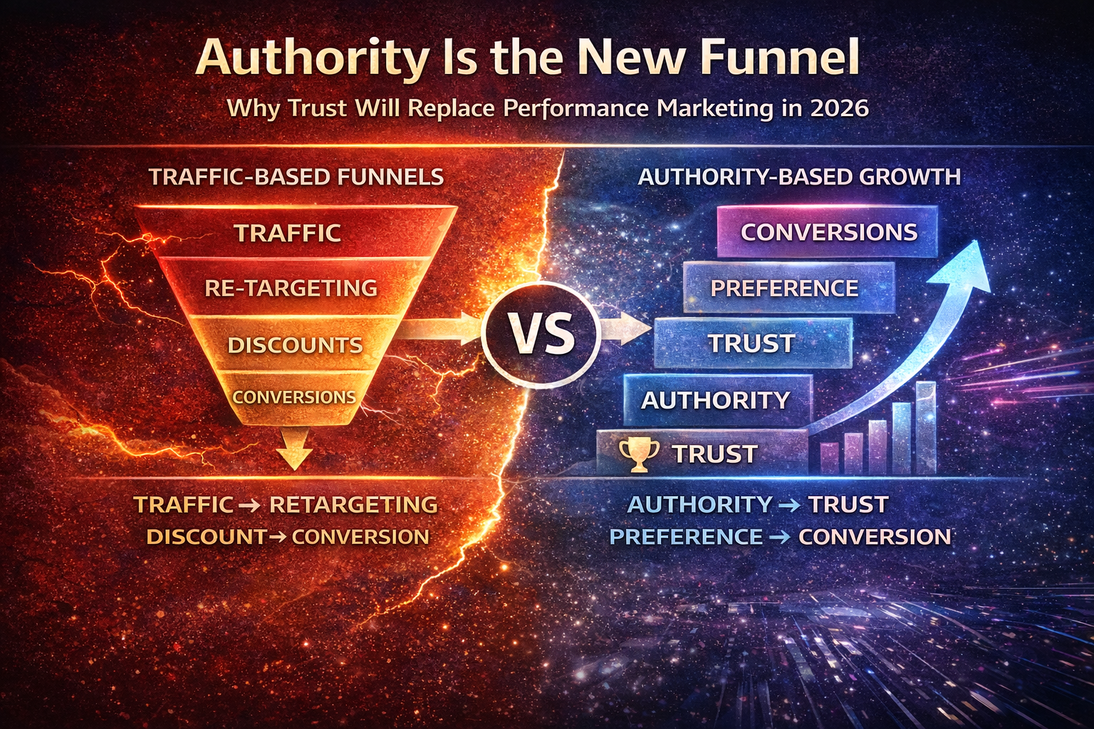 Authority Is the New Funnel: Why Trust Will Replace Performance Marketing in 2026