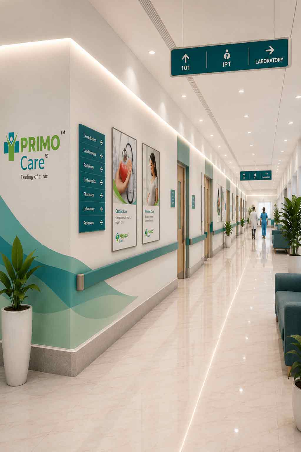 Primo Care — Dr. Vikram Singh Rana and Dr. Jasmine Kang Rana — campaign creative by Antraajaal