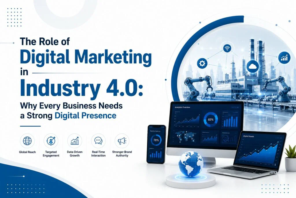 The Role of Digital Marketing in Industry 4.0: Why Every Business Needs a Strong Digital Presence